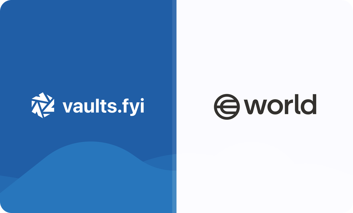 π World Chain Vaults Powered by Morpho β Now on vaults.fyi